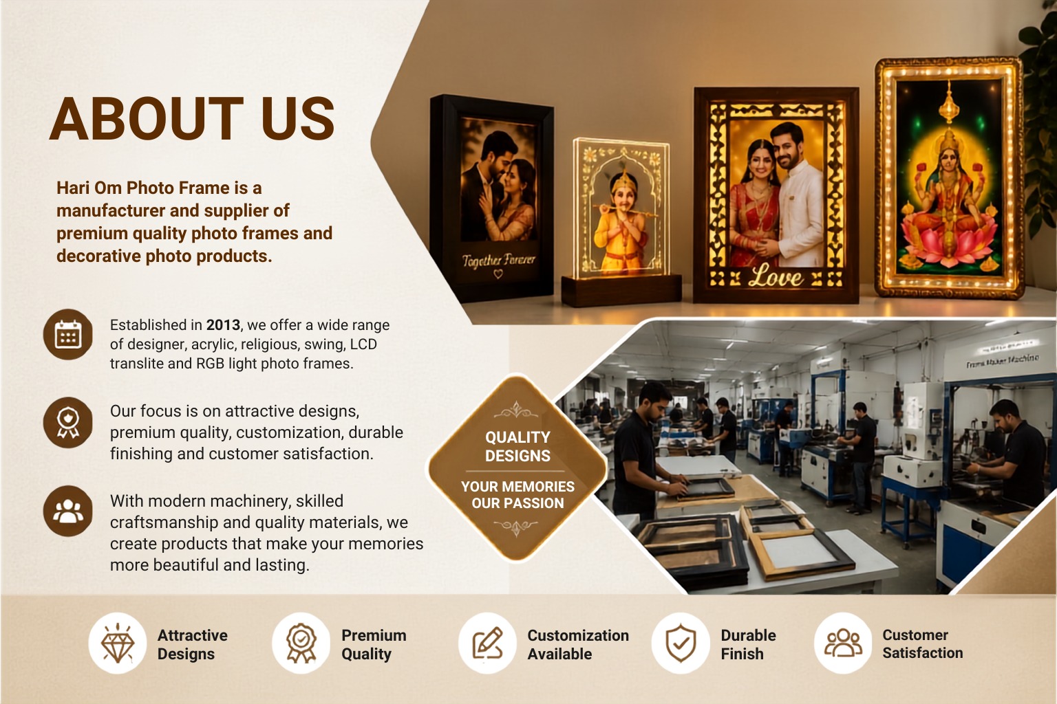 Hari Om Photo Frame Manufacturing